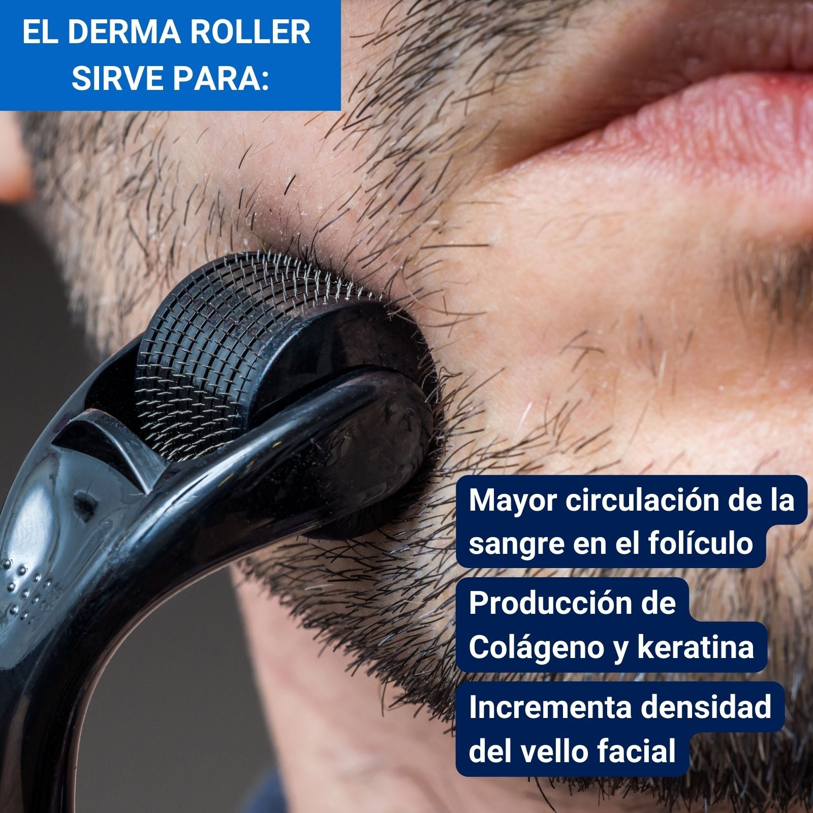 Kit Enfoque Barba | Para Crecimiento de Barba; Ideal para iniciar