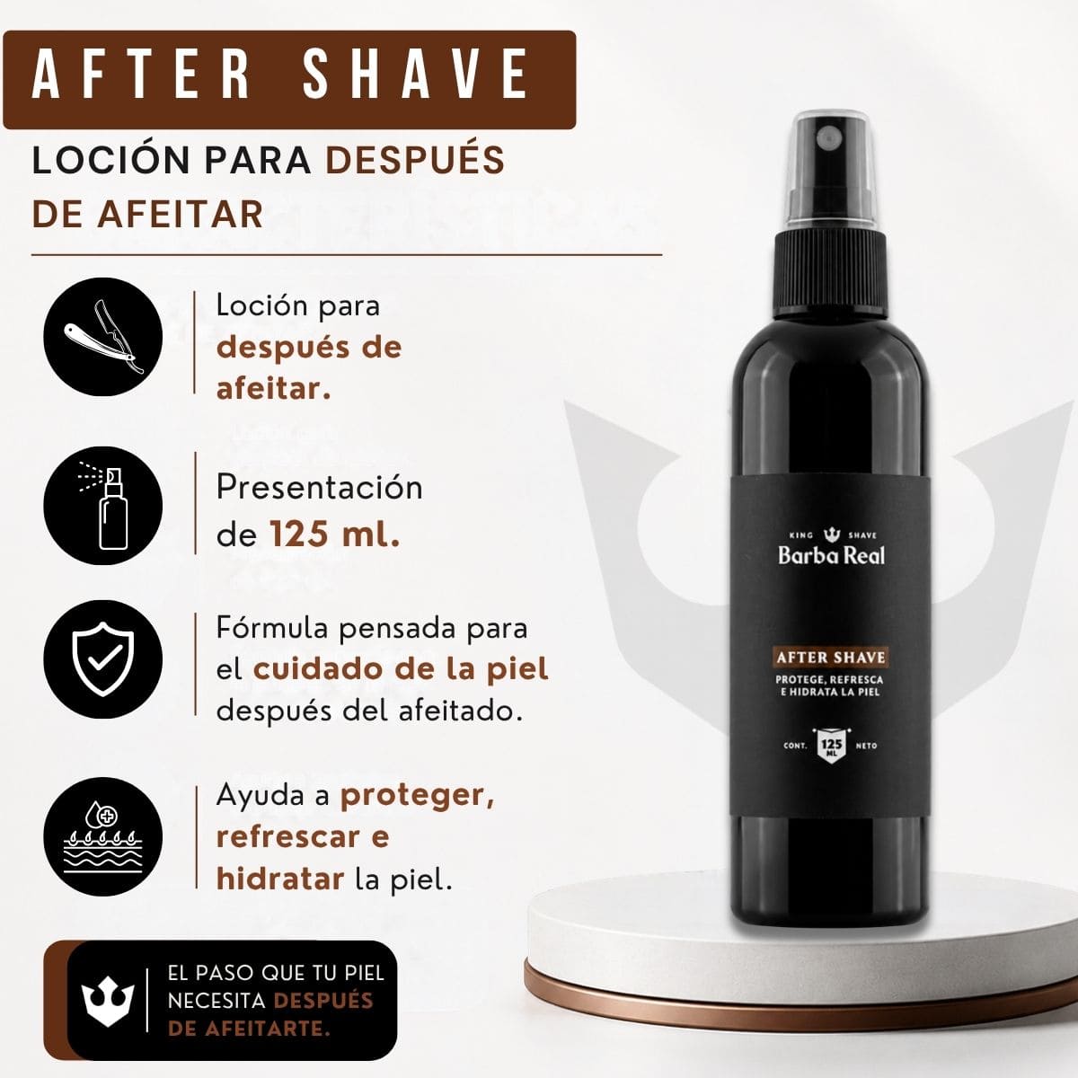 After Shave | Loción para después de Afeitar - BarbaReal