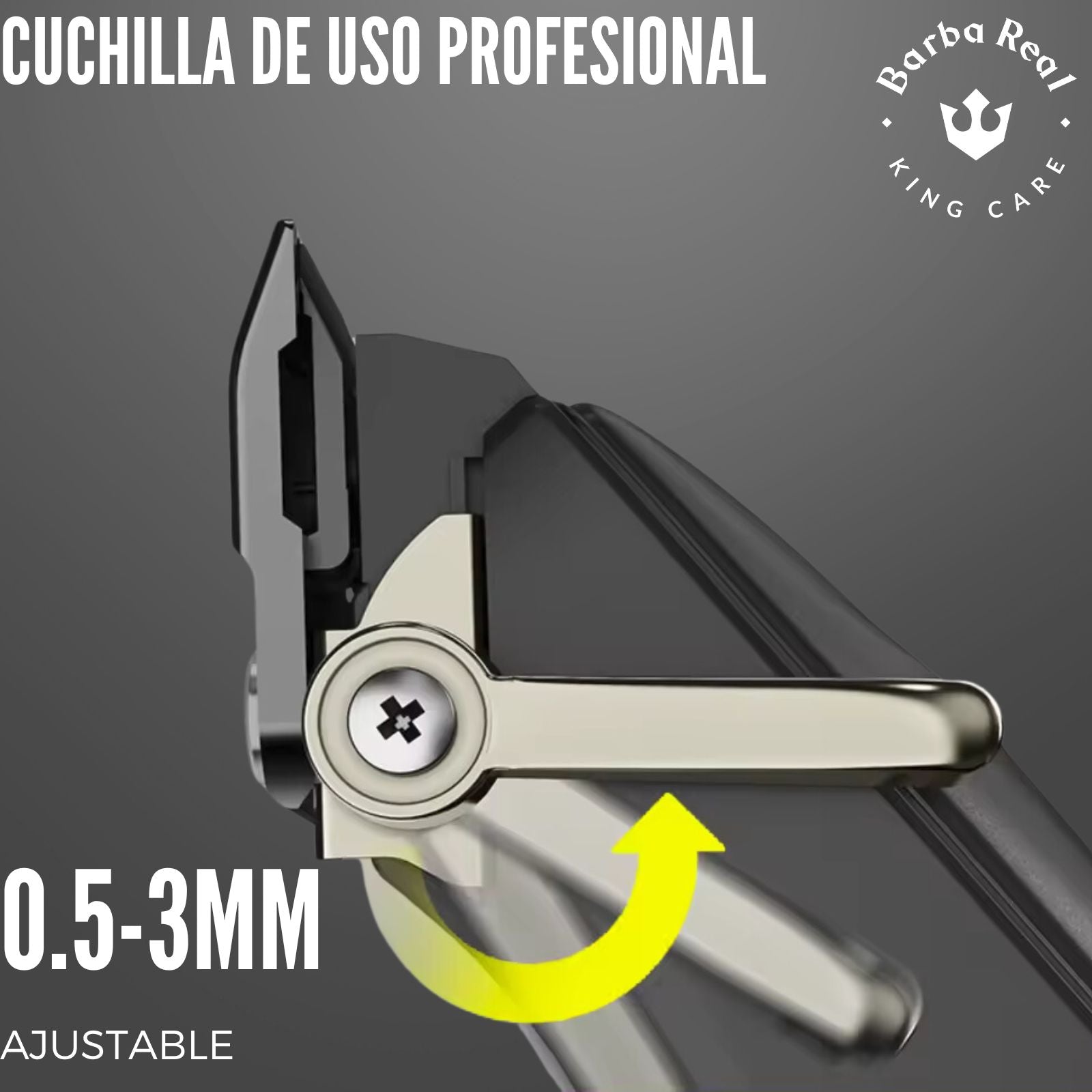 Clipper Barba Real | Recortadora De Barba y Cabello Recargable - BarbaReal