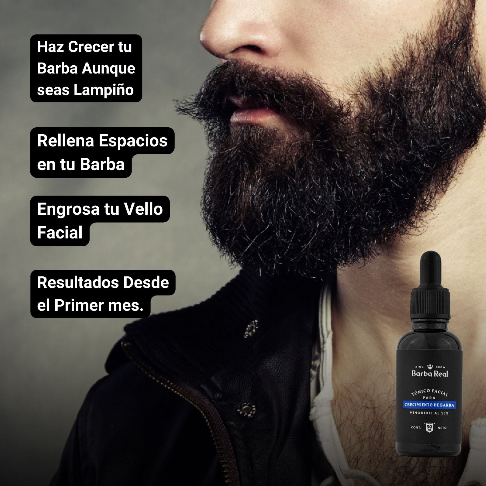 Kit 6 Minoxidil al 13% - BarbaReal