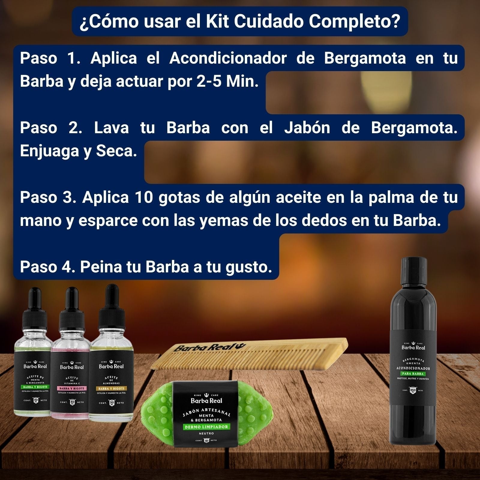 Kit cuidado completo - BarbaReal