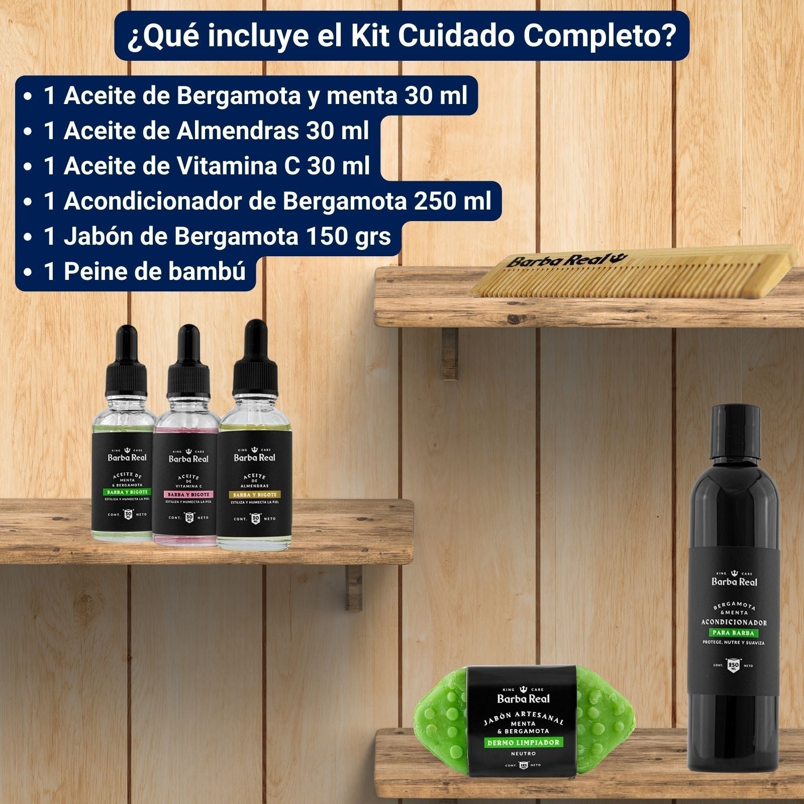 Kit cuidado completo - BarbaReal