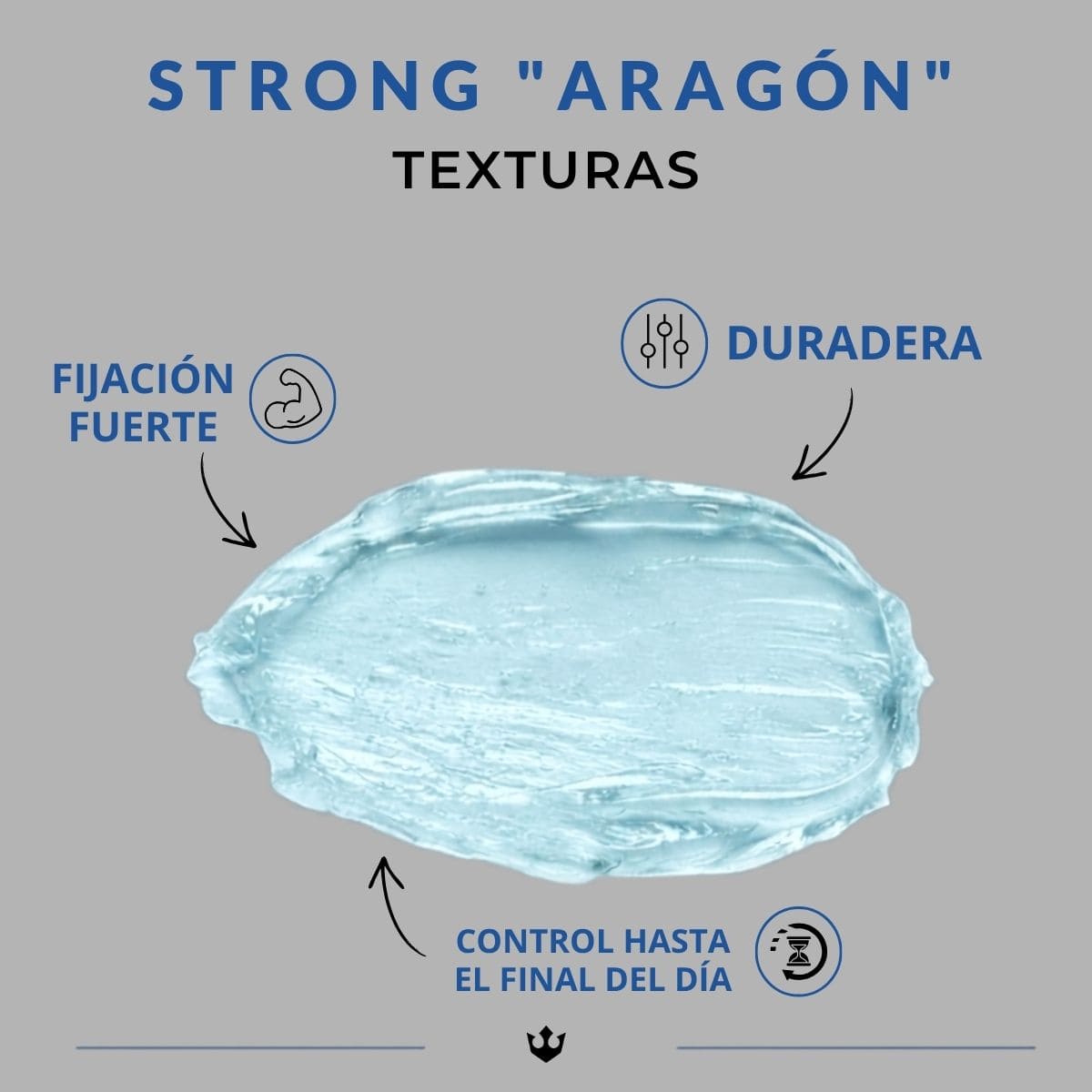 Pomada para estilizar cabello 100 G. fijación Alta | Strong "Aragón" - BarbaReal