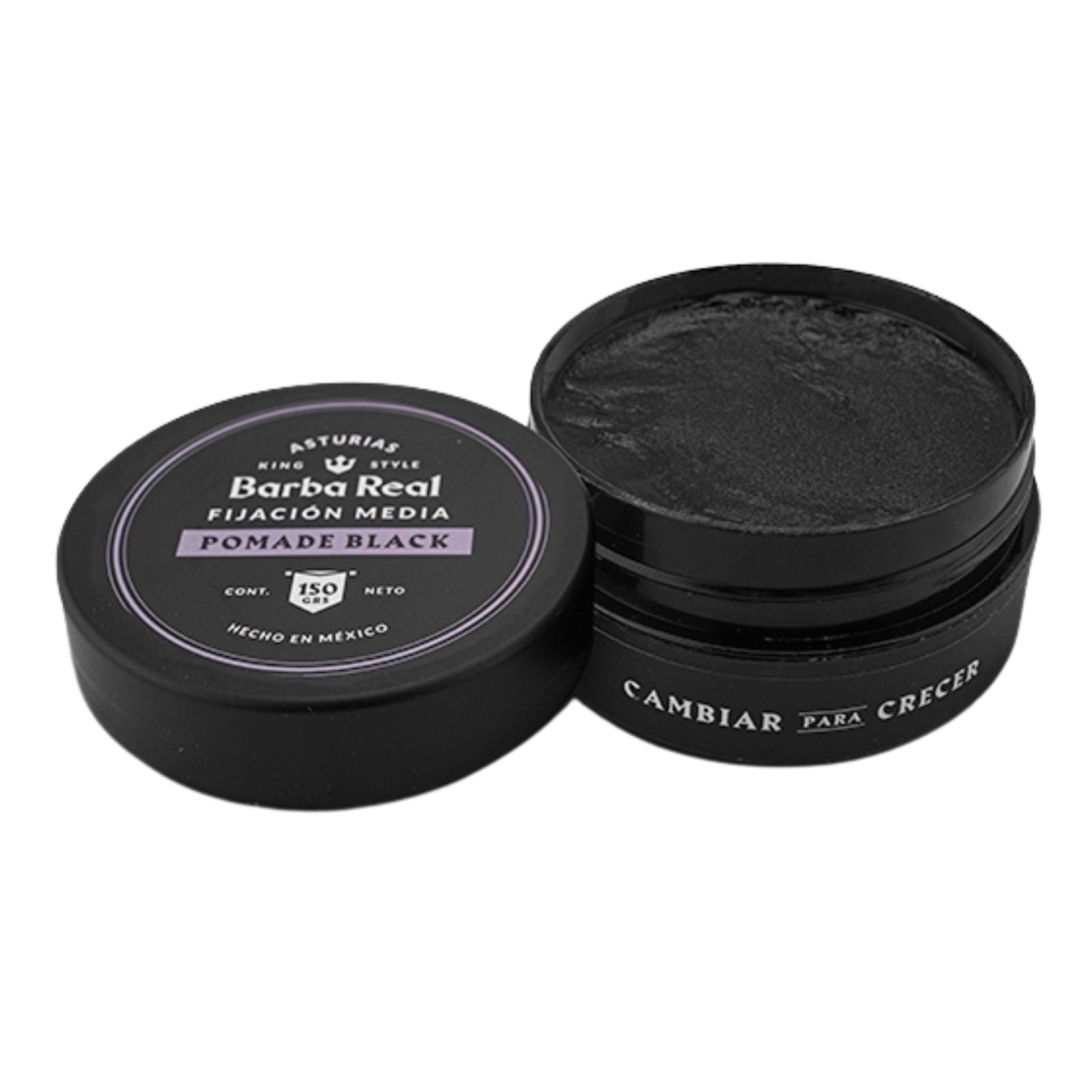 Pomade Black "Asturias" - BarbaReal