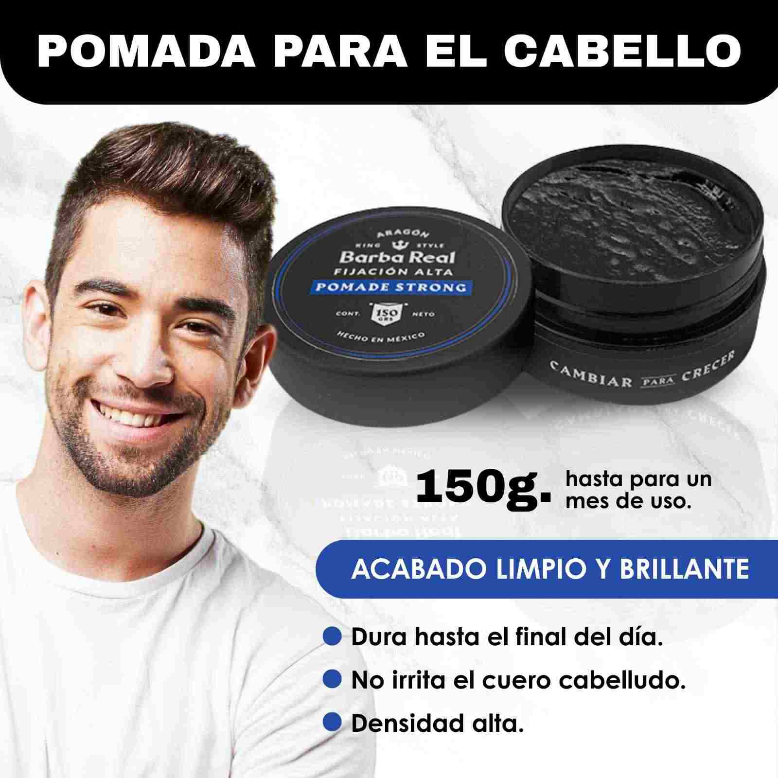 Pomade Strong "Aragón" - BarbaReal