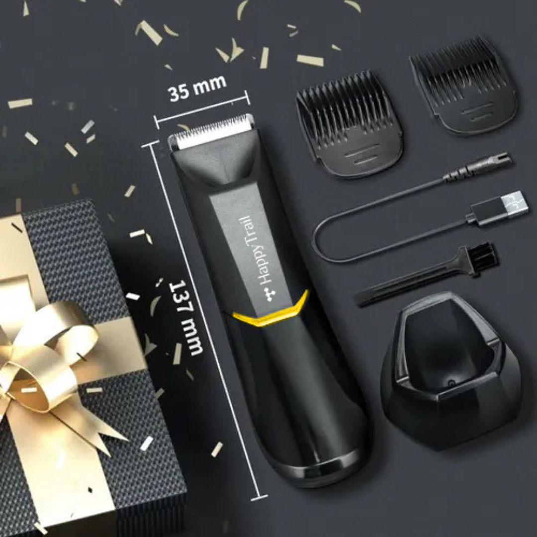 Recortadora Vello corporal | Happy Trail Recargable e impermeable - BarbaReal