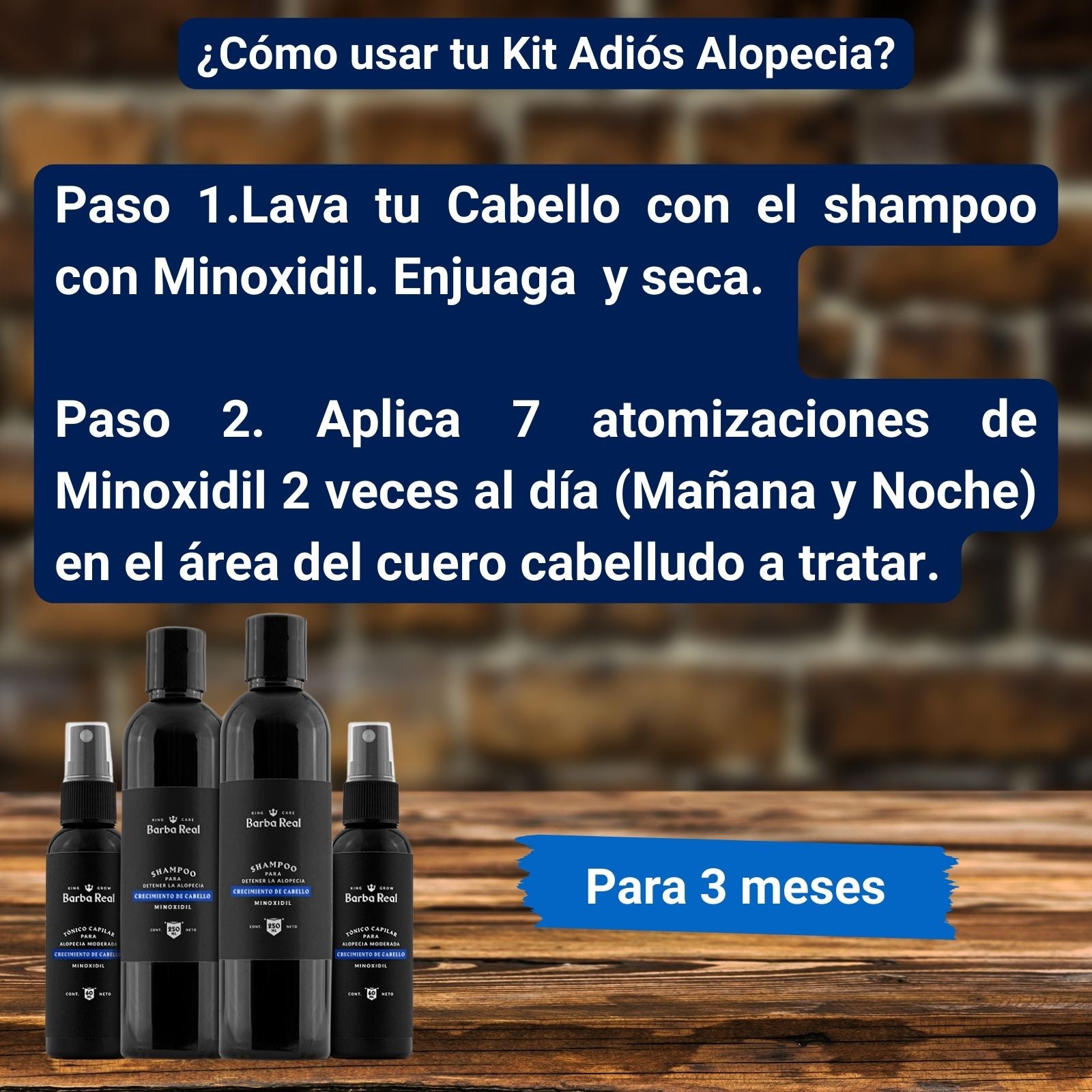 Kit Adiós Alopecia