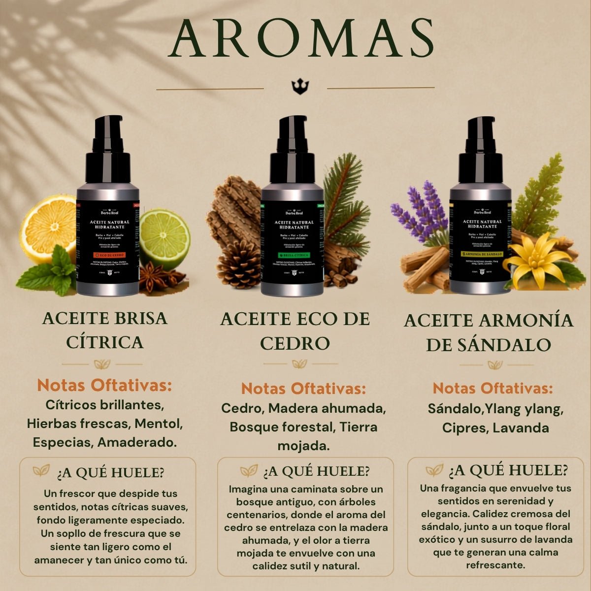 Aceite Natural Hidratante | Barba-Cabello-Piel- Pre y Post Afeitado - BarbaReal