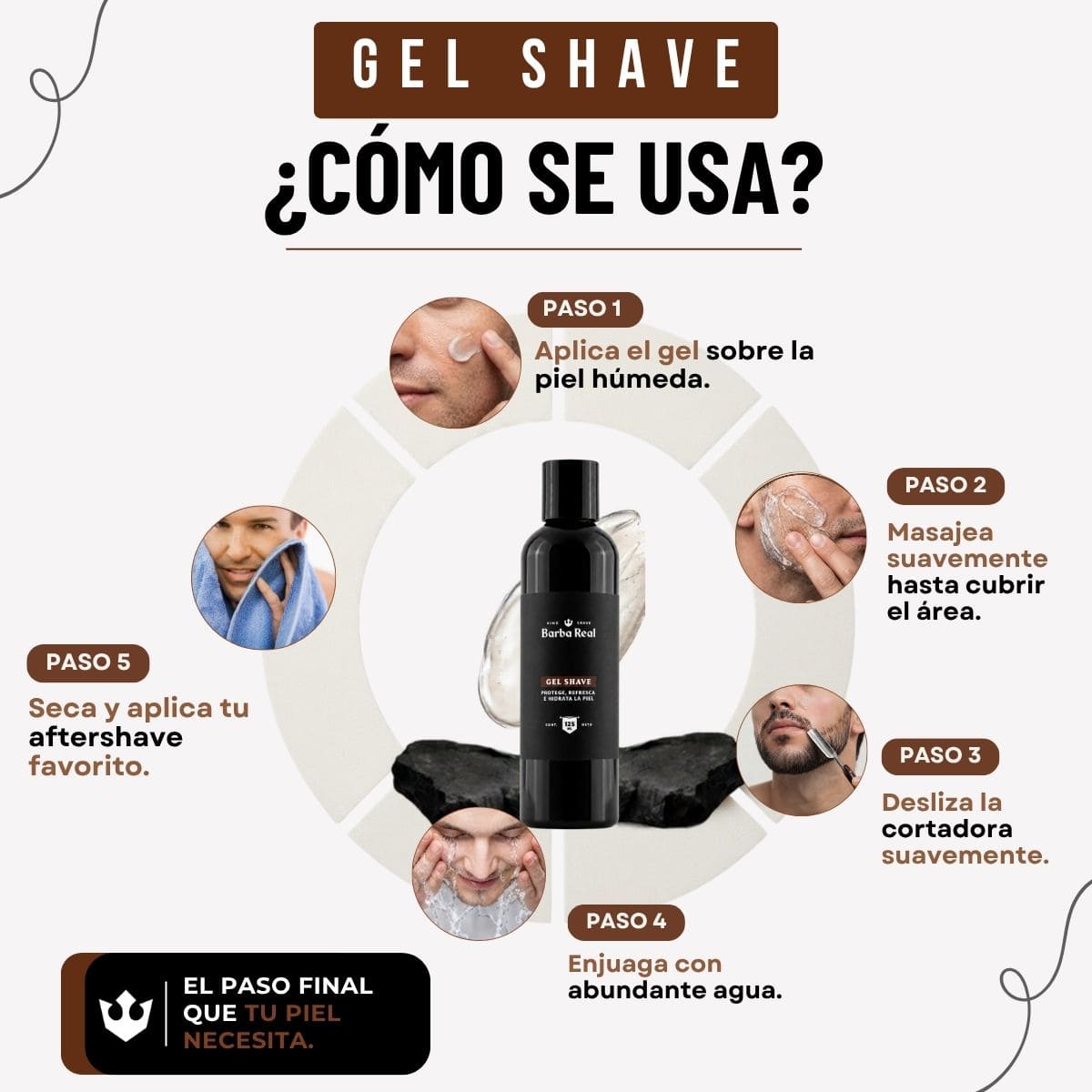 Gel Shave | Para antes de afeitar - BarbaReal