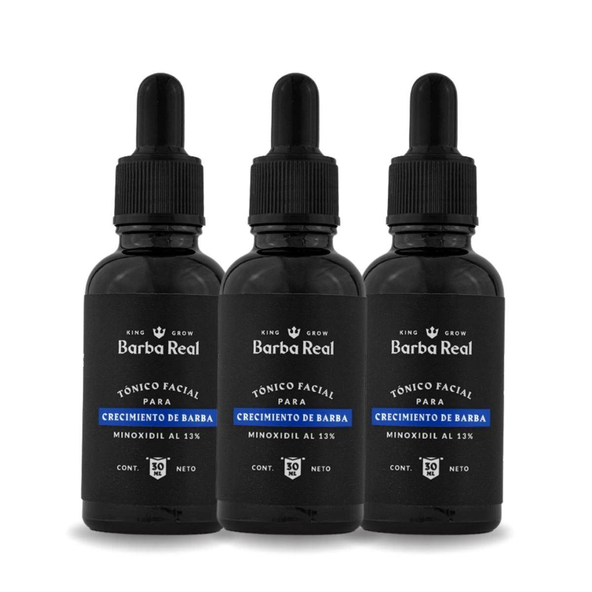 Kit 3 Minoxidil al 13% - BarbaReal