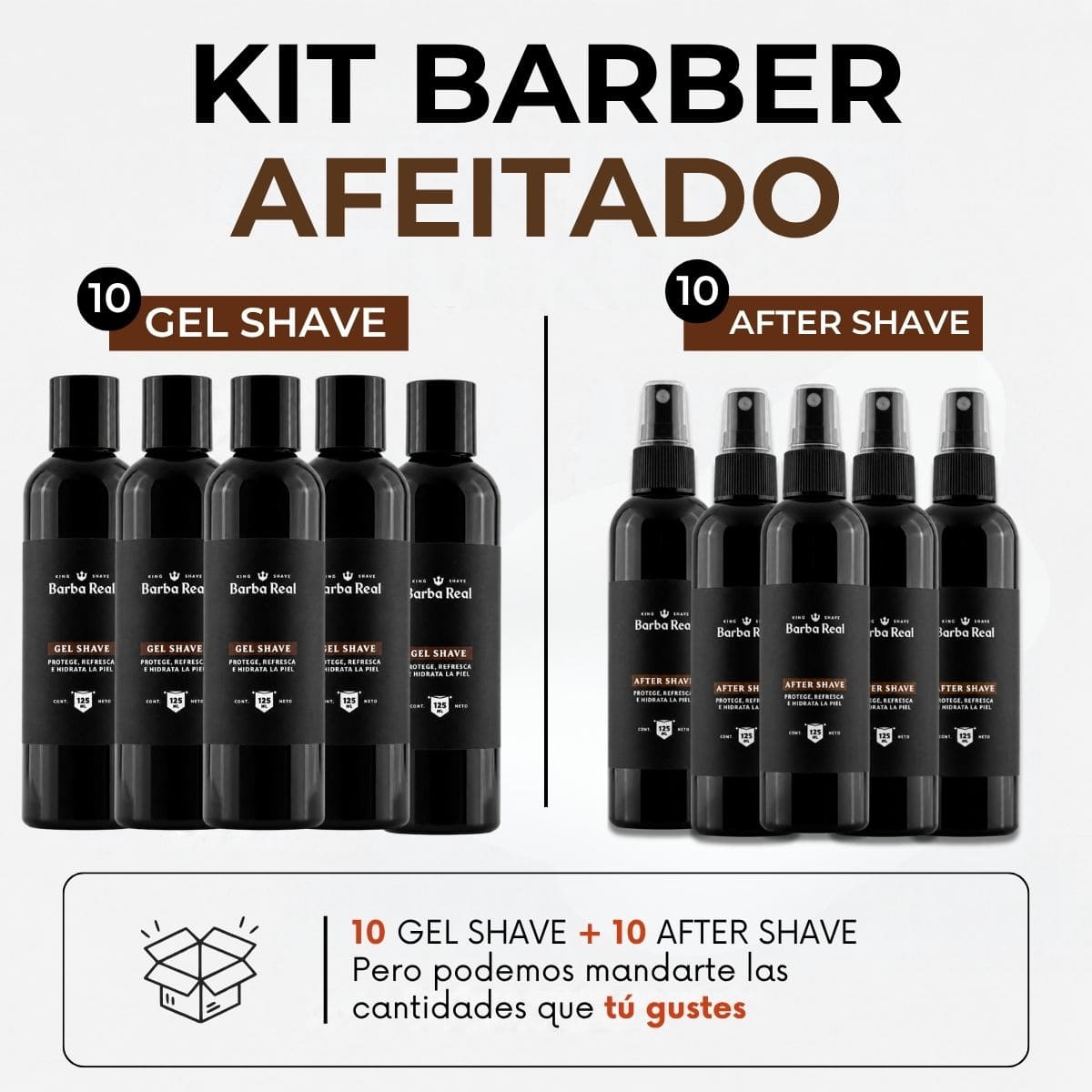 Kit Barber Afeitado - BarbaReal