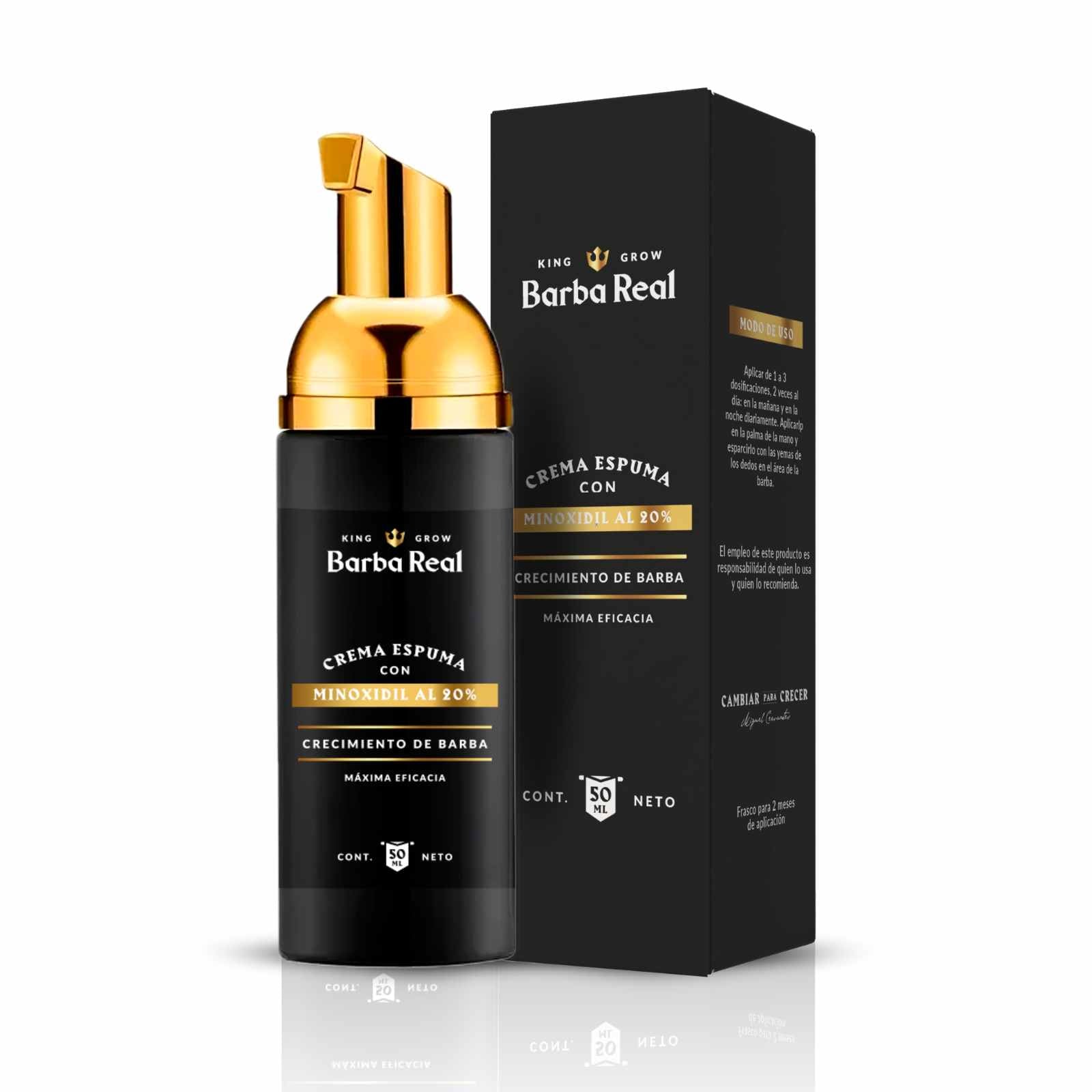 Minoxidil al 20% - Crema/Espuma - BarbaReal