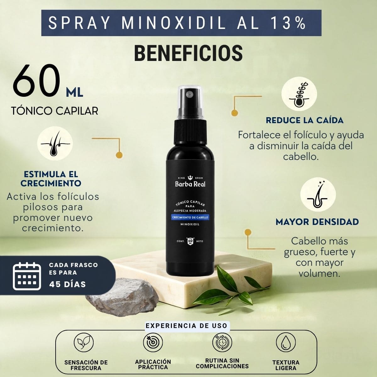 Pack Barba y Cabello con Minoxidil al 20% | Tratamiento completo para ambas zonas. - BarbaReal